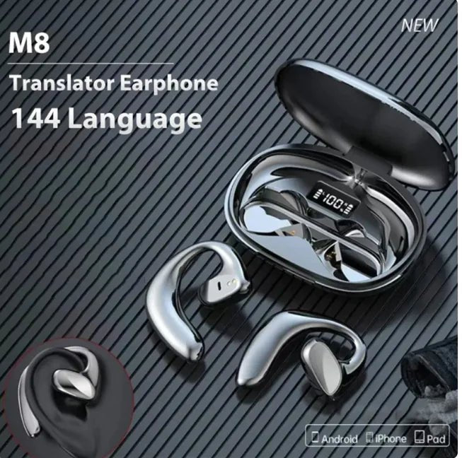 TransLingua Bluetooth Smart Translation Headphones - Smart Gadgets