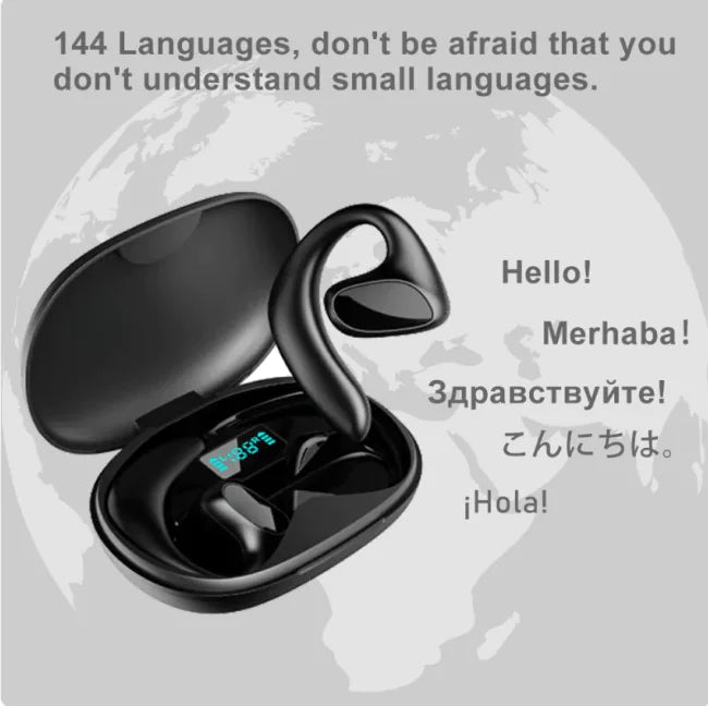 TransLingua Bluetooth Smart Translation Headphones - Smart Gadgets