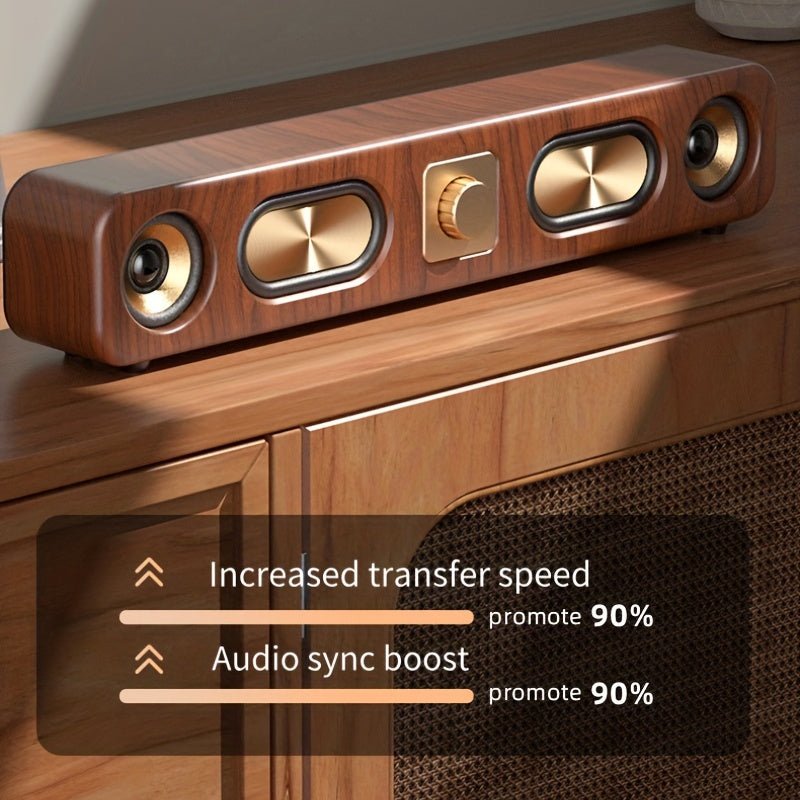 Wireless Dual Bass Speaker with Rechargeable Battery - Smart Gadgets