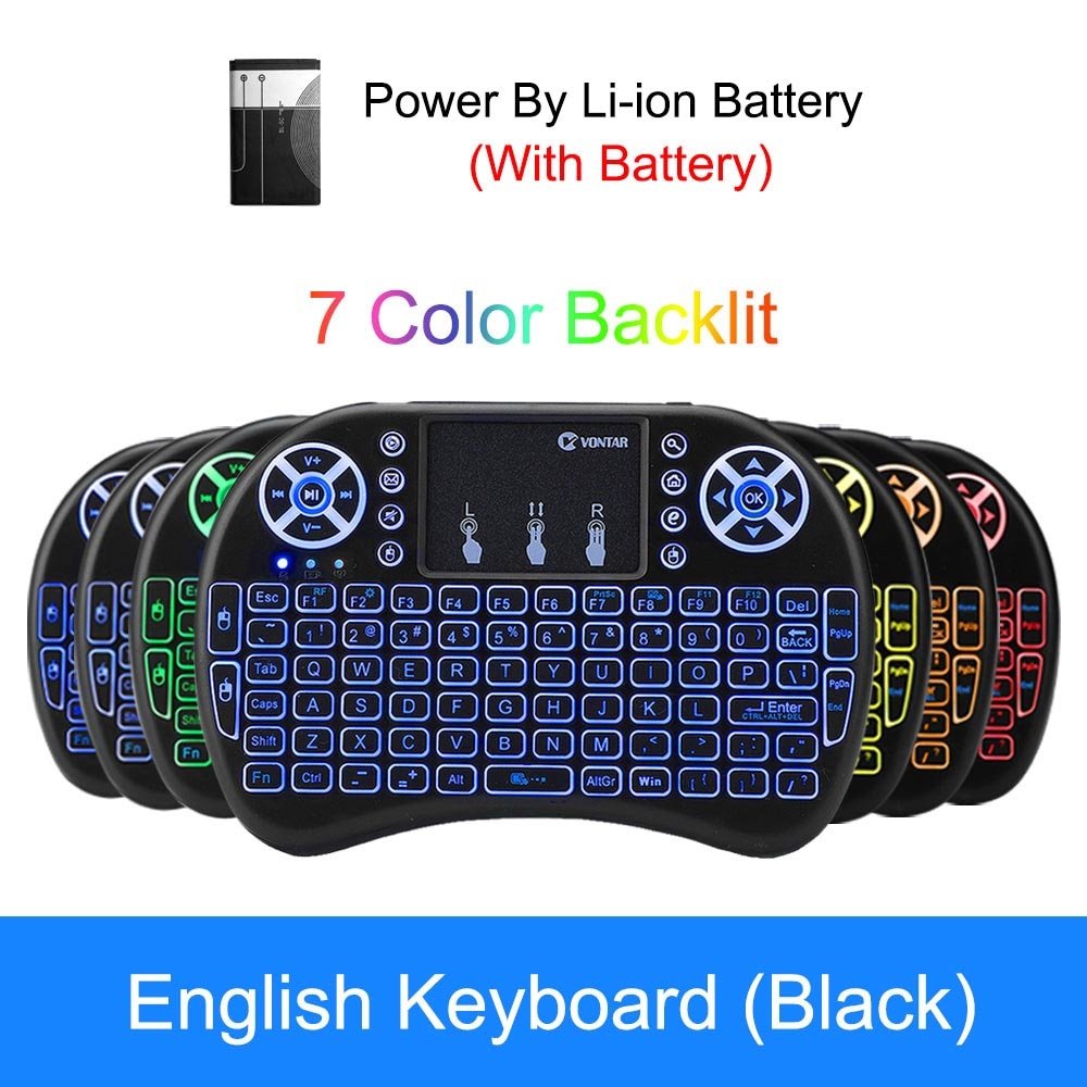 Wireless Keyboard Version i8+ 2.4GHz - Smart Gadgets
