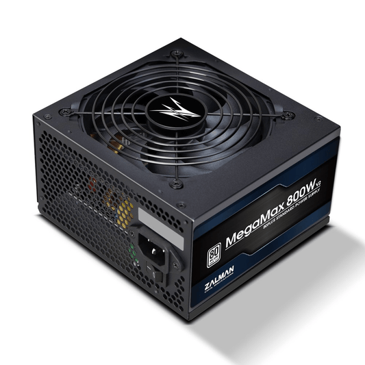 Zalman ZM800 - TXII MegaMax 80PLUS 230V EU STANDARD Certified high efficiency PCI - E tápegység 800 W ATX Fekete (ZM800 - TXII) - Smart Gadgets